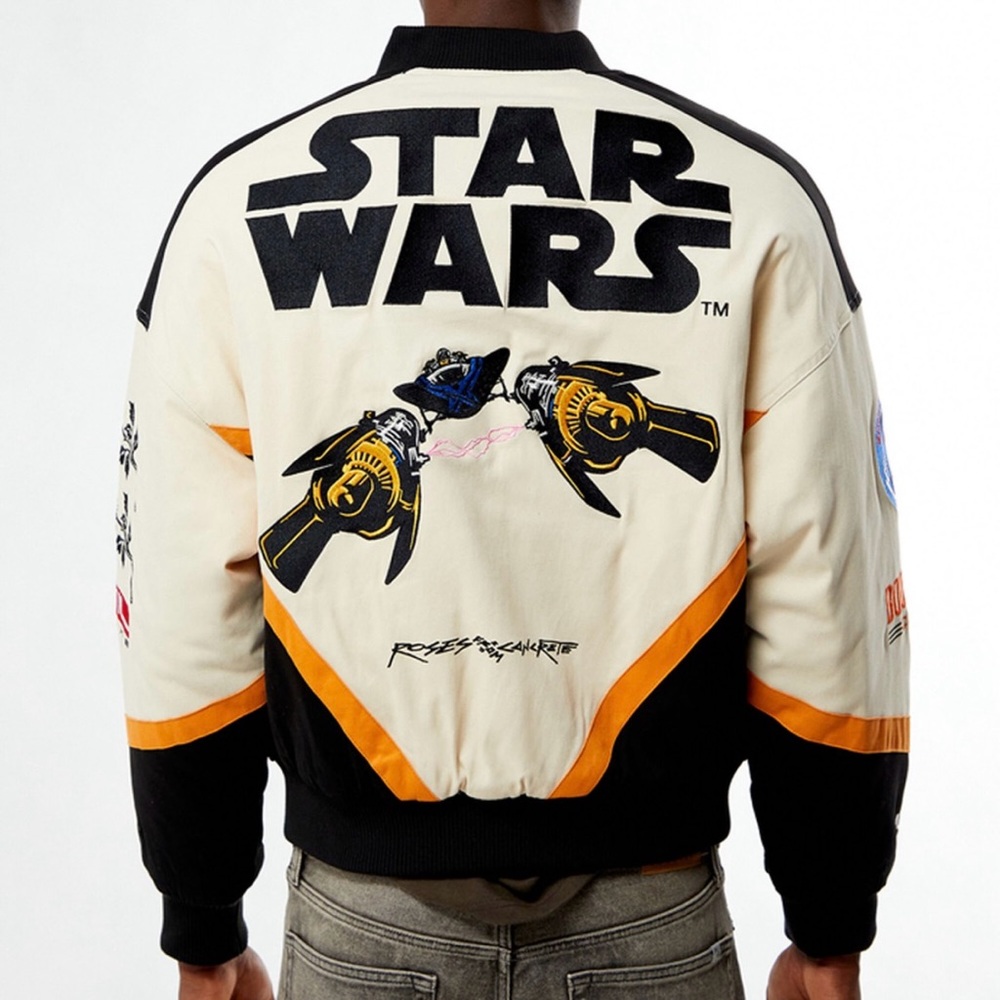 Civil Regime x Star Wars Pod Racing Bomber Jacket Small civilregime anakin